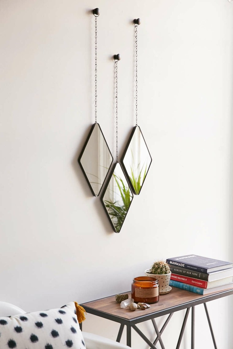 objets decoration design idees miroirs modernes