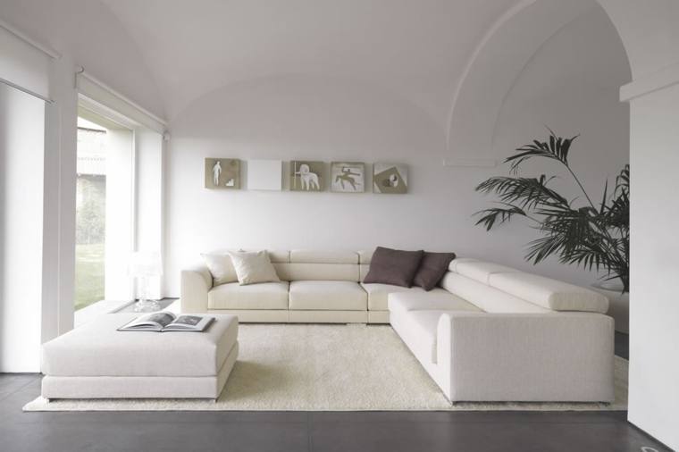 canapé d'angle italien mobilier deco luxe