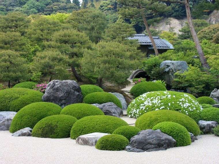 déco jardin zen mousse design japonais