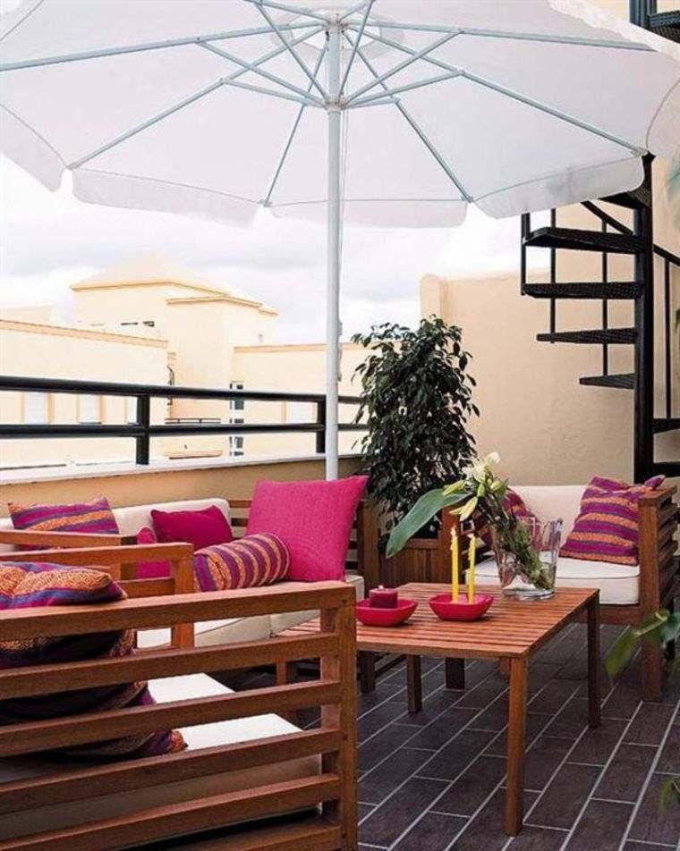 décoration terrasse meubles design moderne