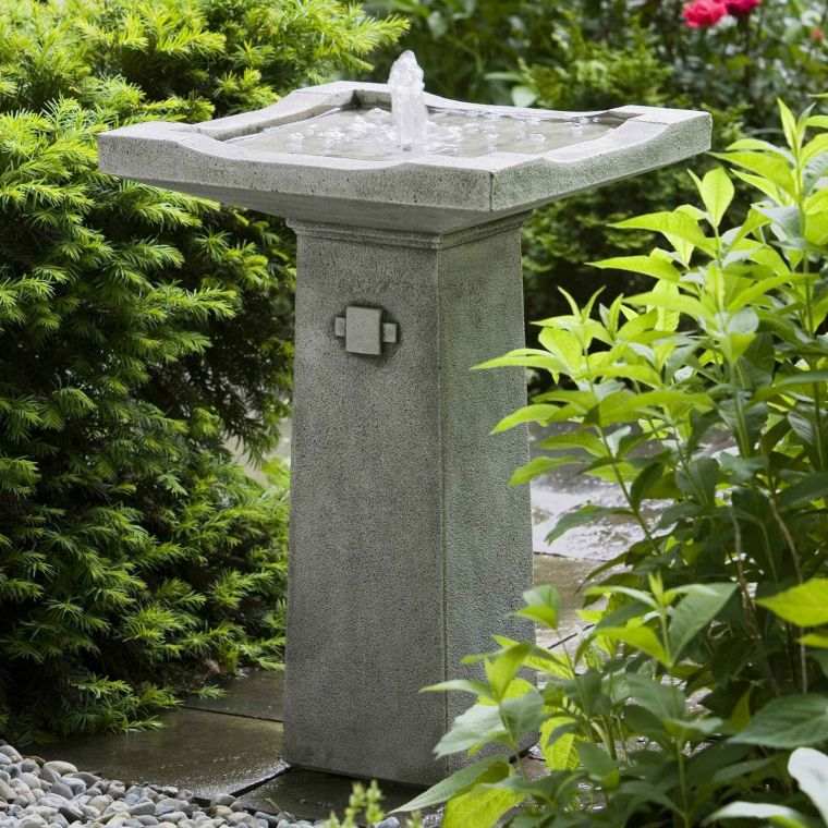 fontaines de jardin idee deco exterieurs zen 