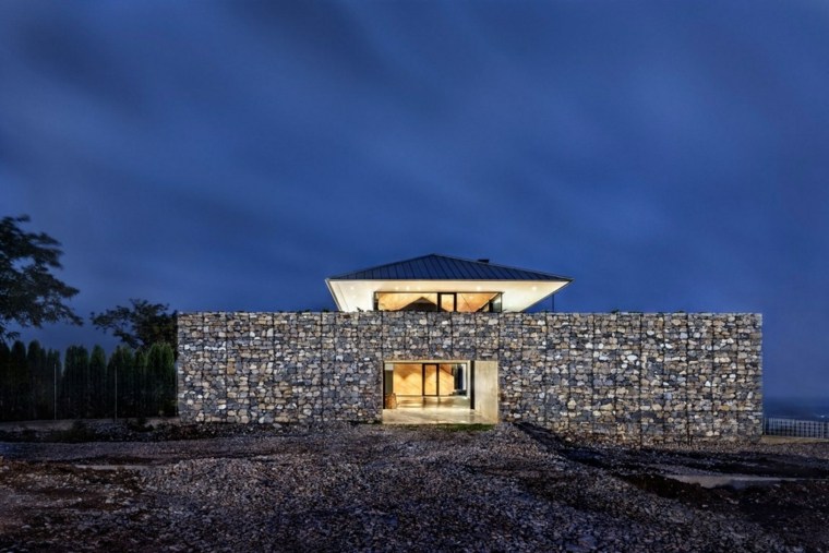 la maison pierre design architecte moderne 