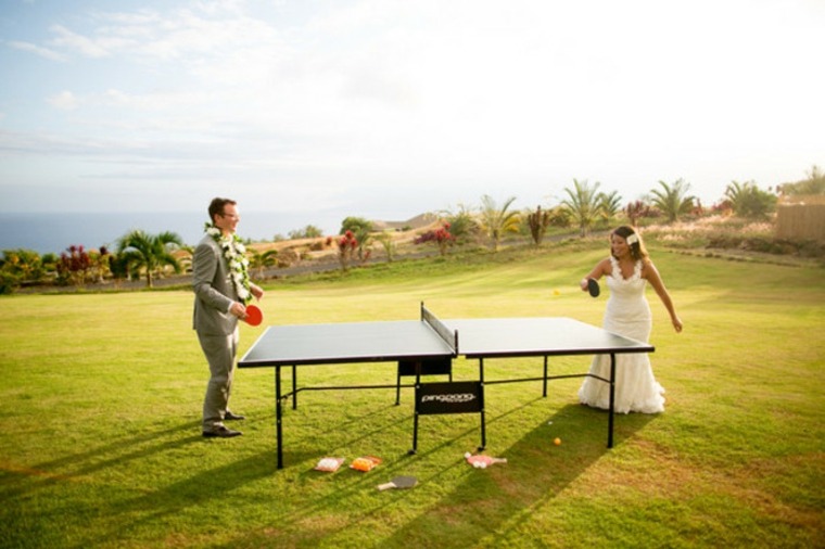 idée jeux mariage ping pong idée originale 
