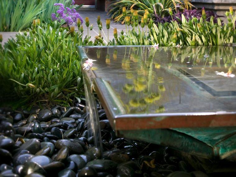 jardins aquatiques fontaines d'eau deco style moderne