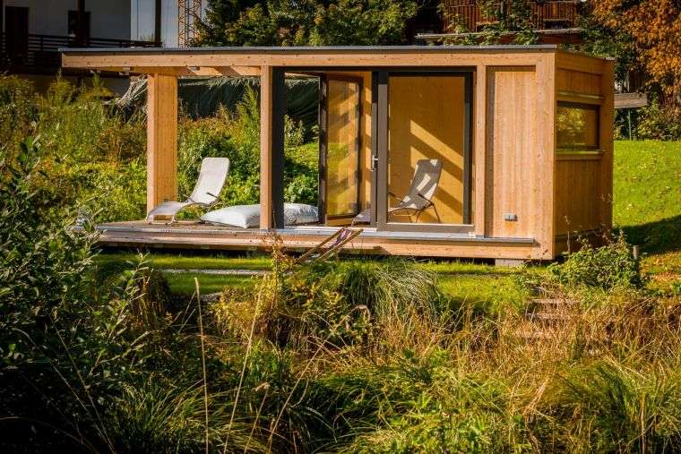 maison de jardin bois exterieur deco moderne