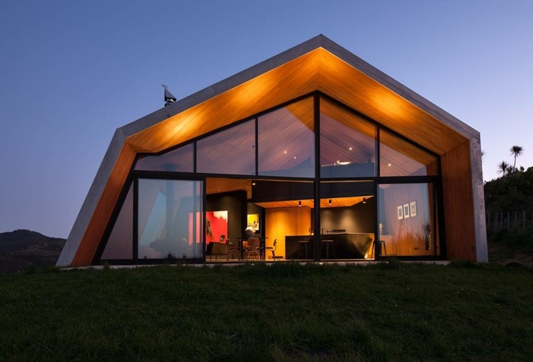 idee maison eclairage moderne terrasse
