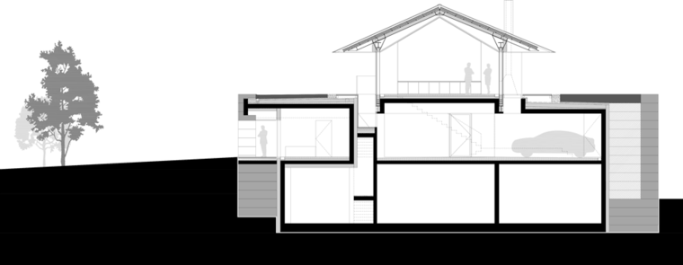 plan maison architecture moderne design 