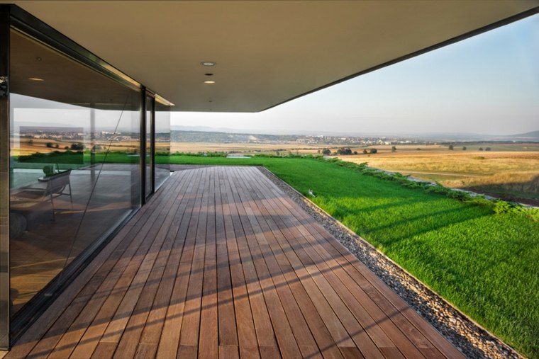 terrasse maison parquet bois design moderne 