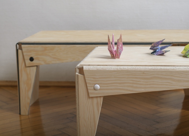 décoration origami idée table design moderne idées 
