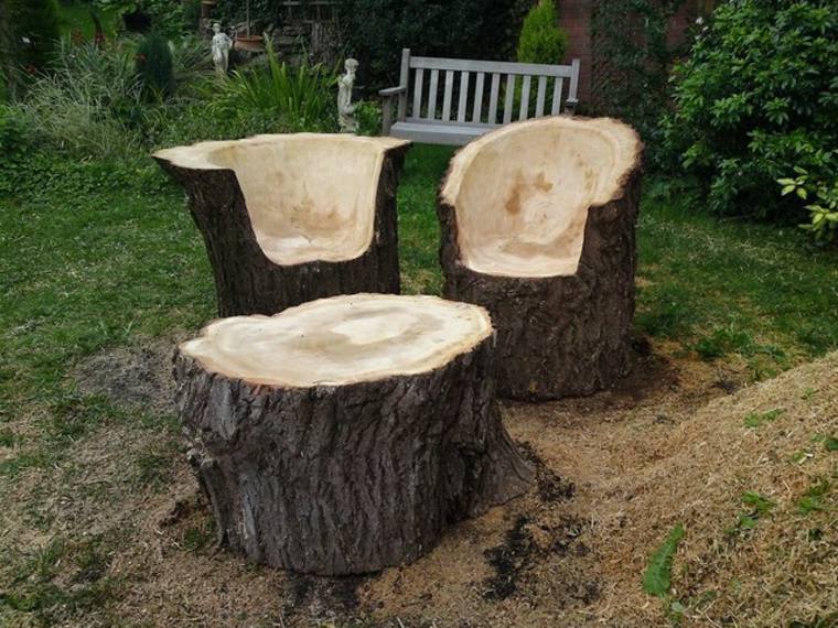 mobilier de jardin bois fabriquer idée banc bois