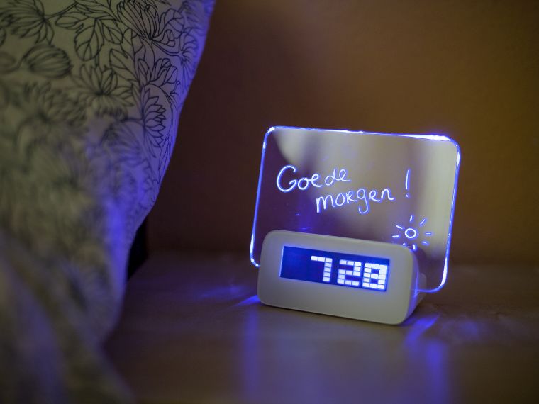 idée cadeau original horloge alarme digital coolgift