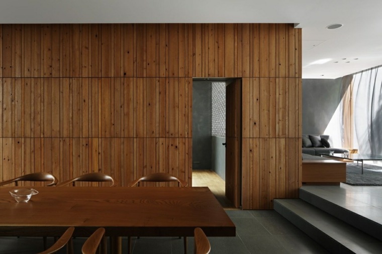 mobilier bois decoration d'interieur maison ambiance zen