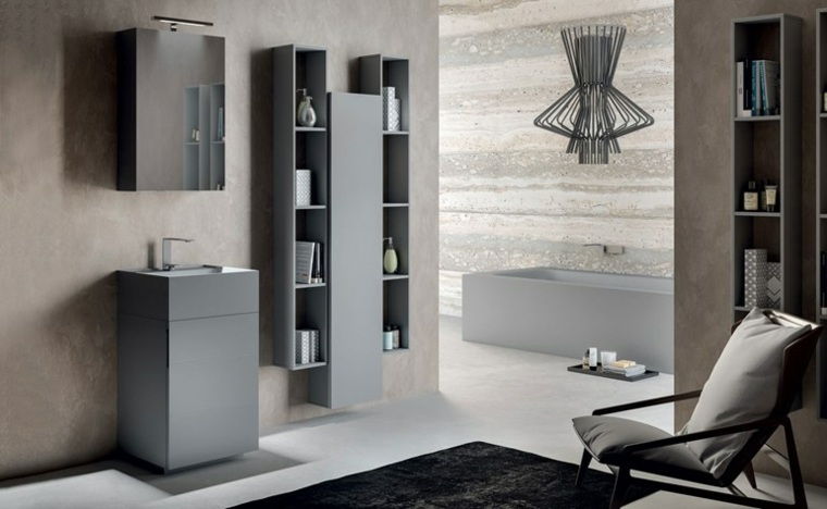 mobilier salle de bain design idée aménager espace