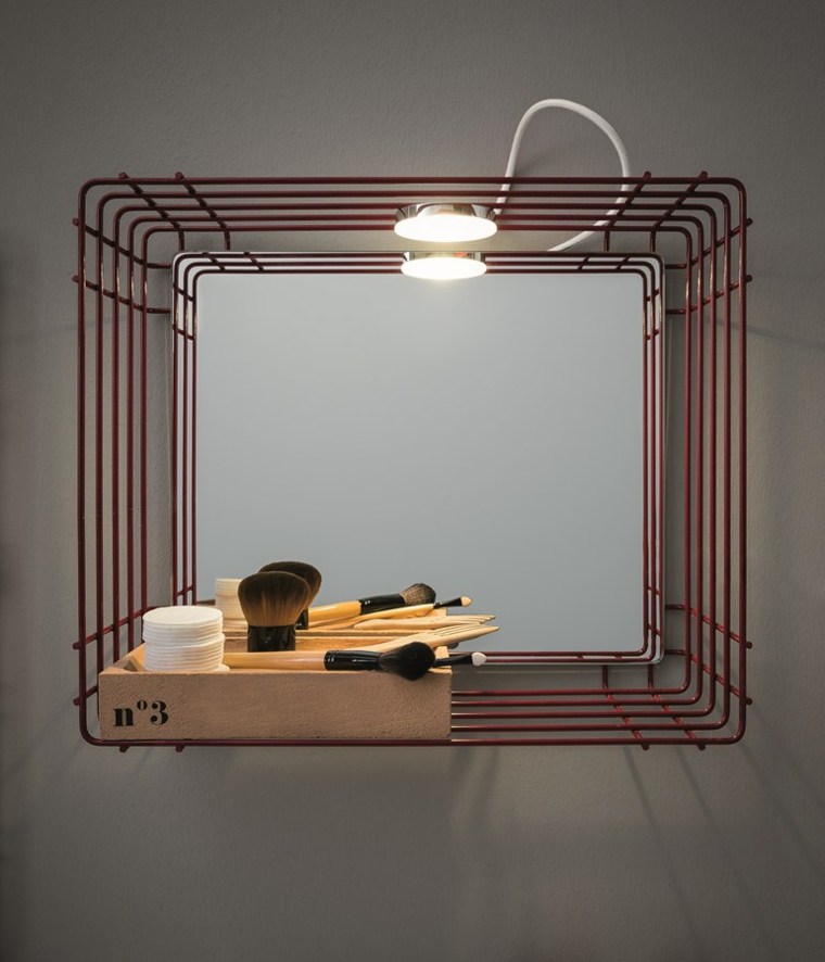 meuble pour salle de bain design éclairage lumière idée 