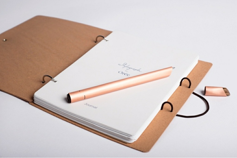 les nouvelles technologies design pad bois carton stylo numérique