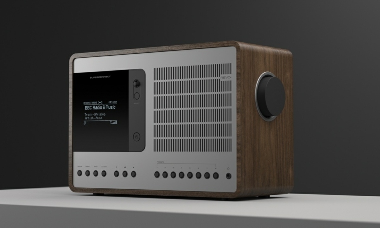 radio en bois design musique technologie innovation design