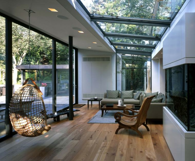 superbe veranda moderne