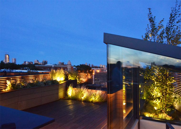 terrasse en ville decking exterieur moderne