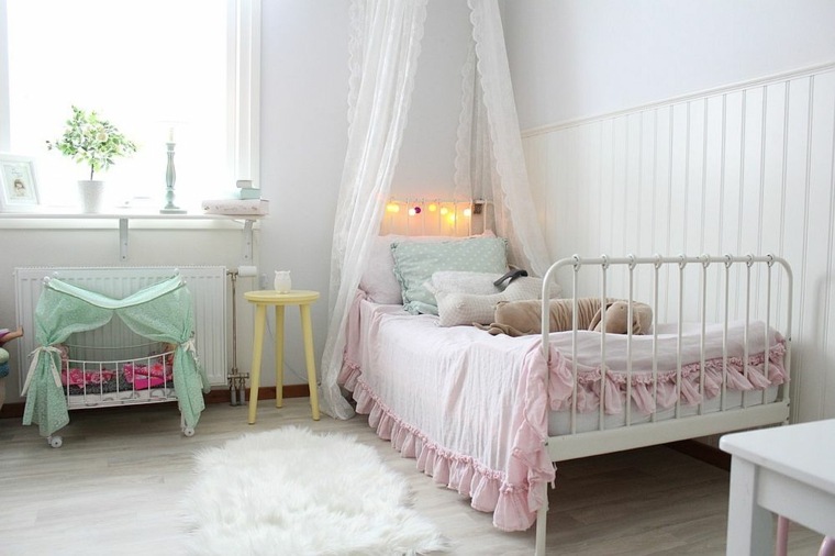 enfant chambre style shabby chic