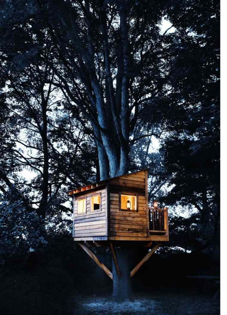 plan design cabanes dans les arbres bois