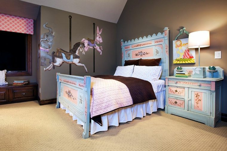idee déco shabby chic chambre enfant