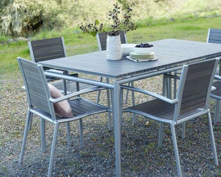 déco style scandinave table salon de jardin design
