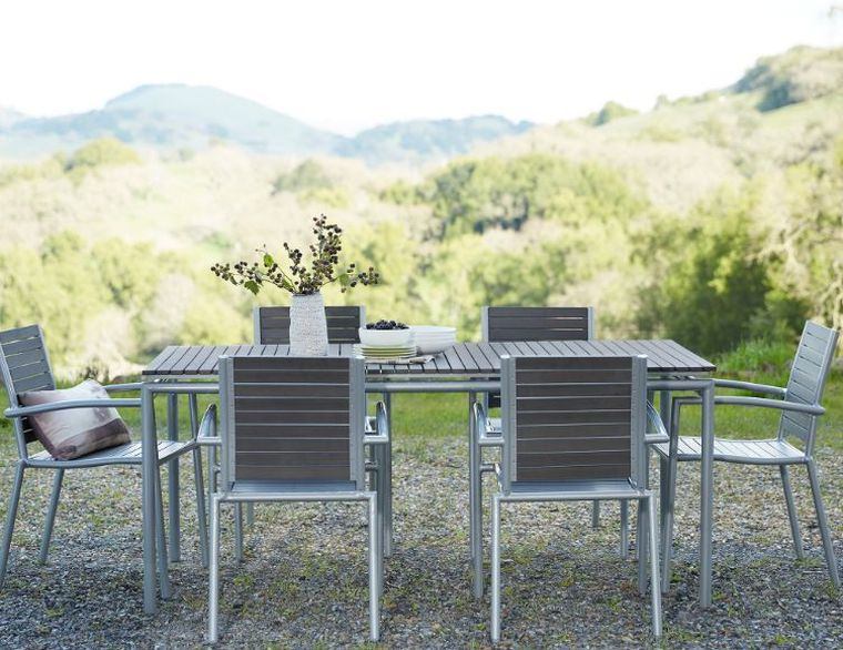 déco style scandinave salon de jardin tables design