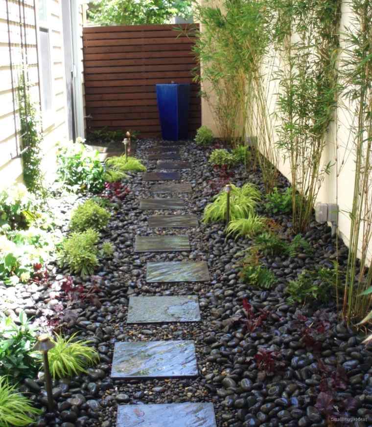 deco zen simple petit jardin