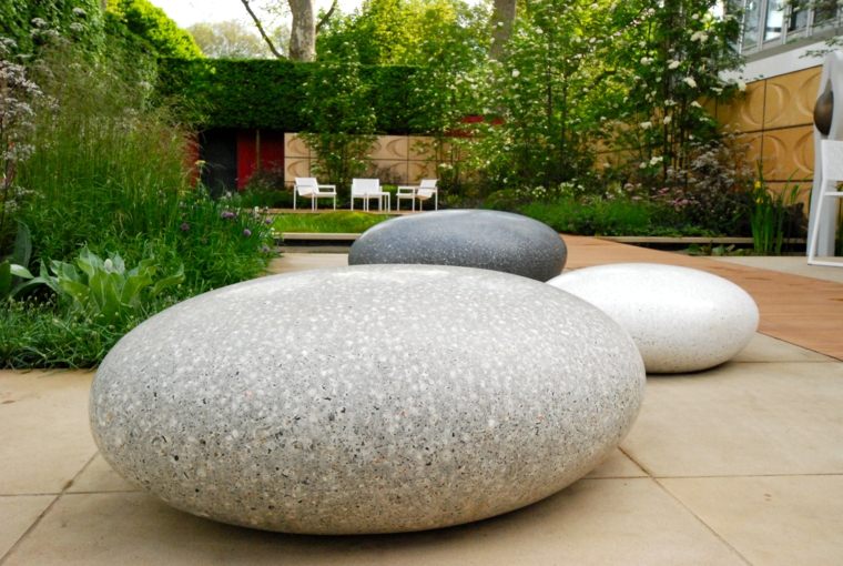 déco jardin zen extérieur contemporain moderne