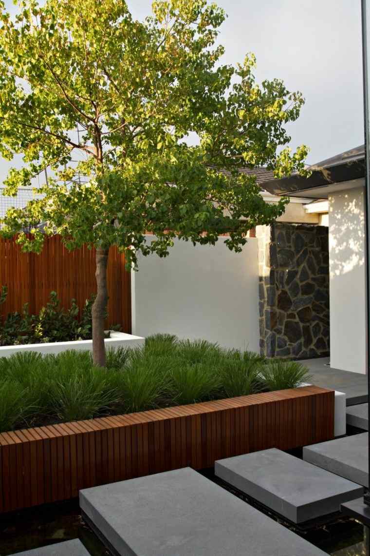 décoration minimaliste jardin elegant
