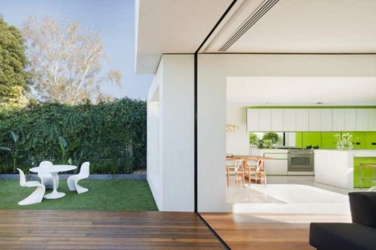 jardin minimaliste maison deco style moderne