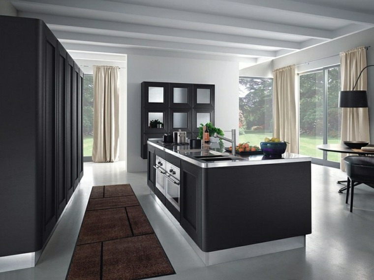 cuisine mobilier design contemporain idee amenagement interieur