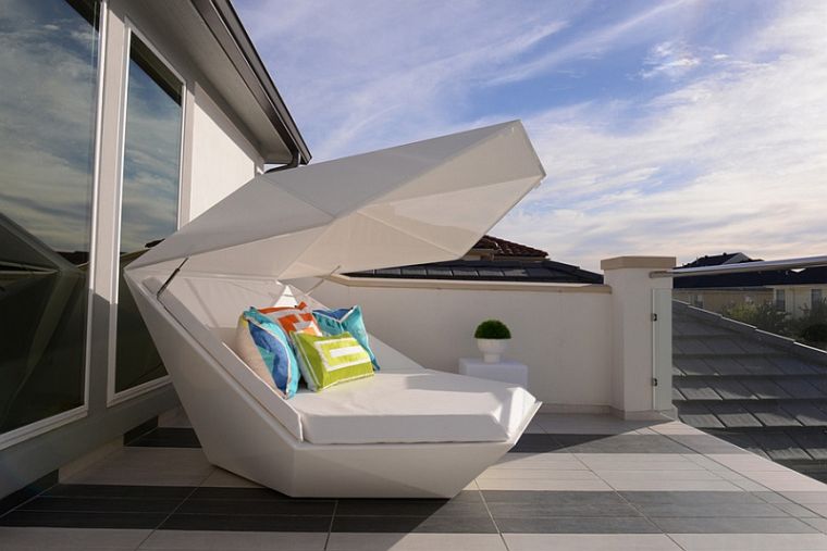 amenagement exterieur mobilier moderne terrasse