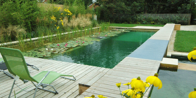 piscine moderne bassin jardin exterieur deco