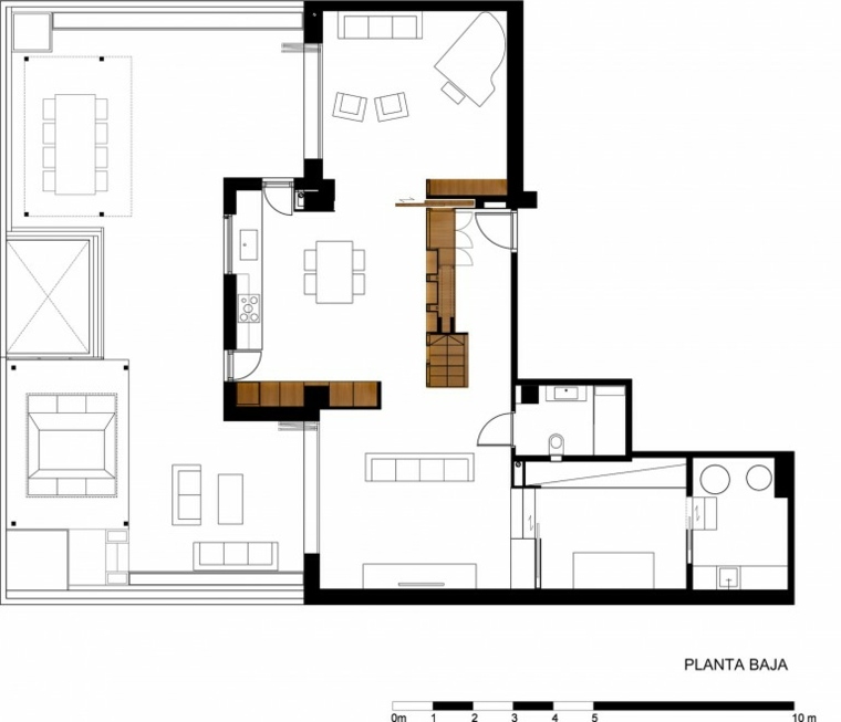 plan appartement maison duplex niveau