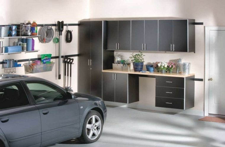 rangement garage moderne mobilier
