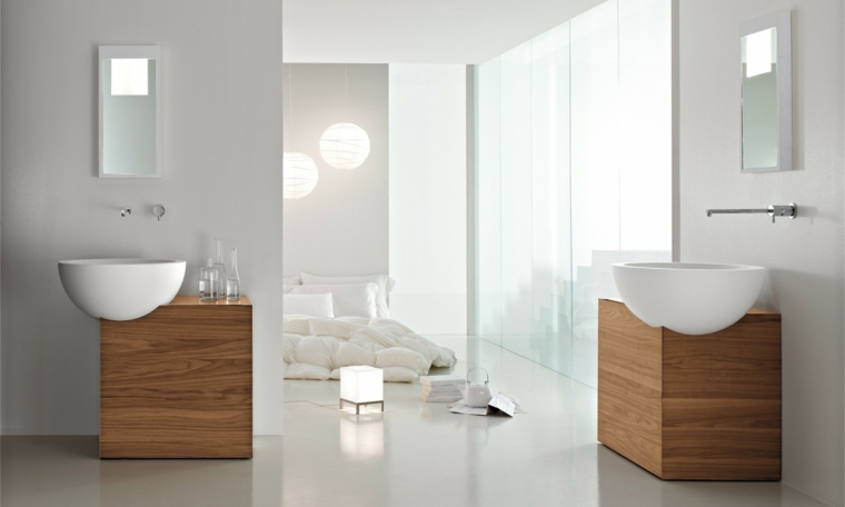 idee vasque design amenagement petite salle de bain