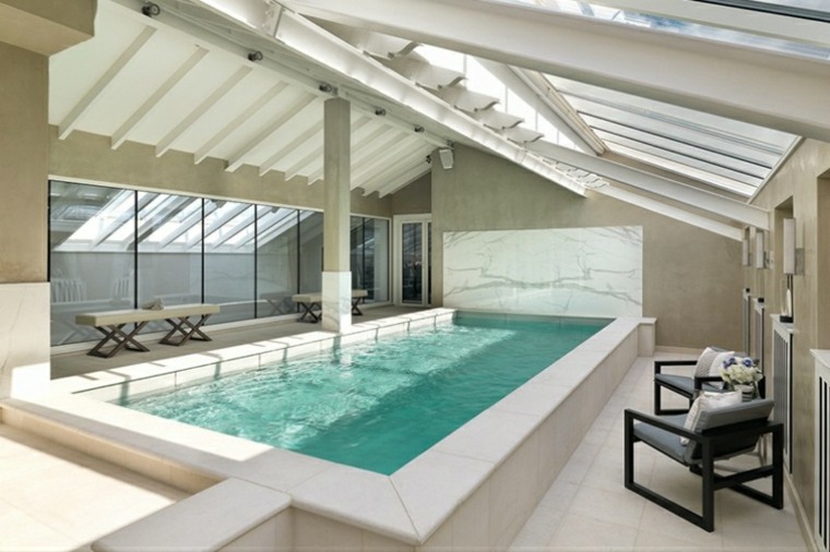 penthouses design piscine luxe intérieur moderne tendance