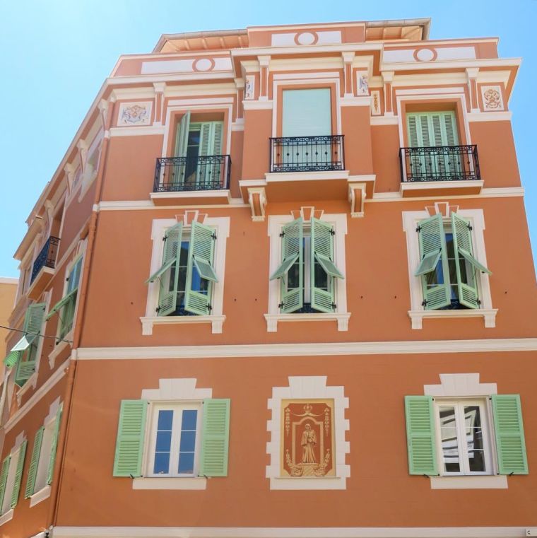 peinture facade maison volets