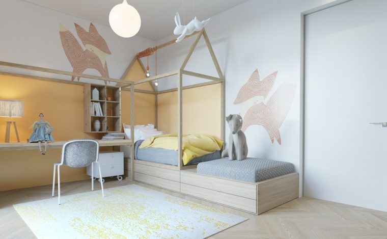 décoration enfant lit design chambres enfant
