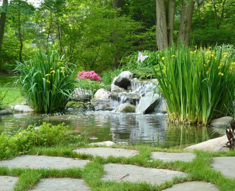 bassin exterieur decoration jardin moderne