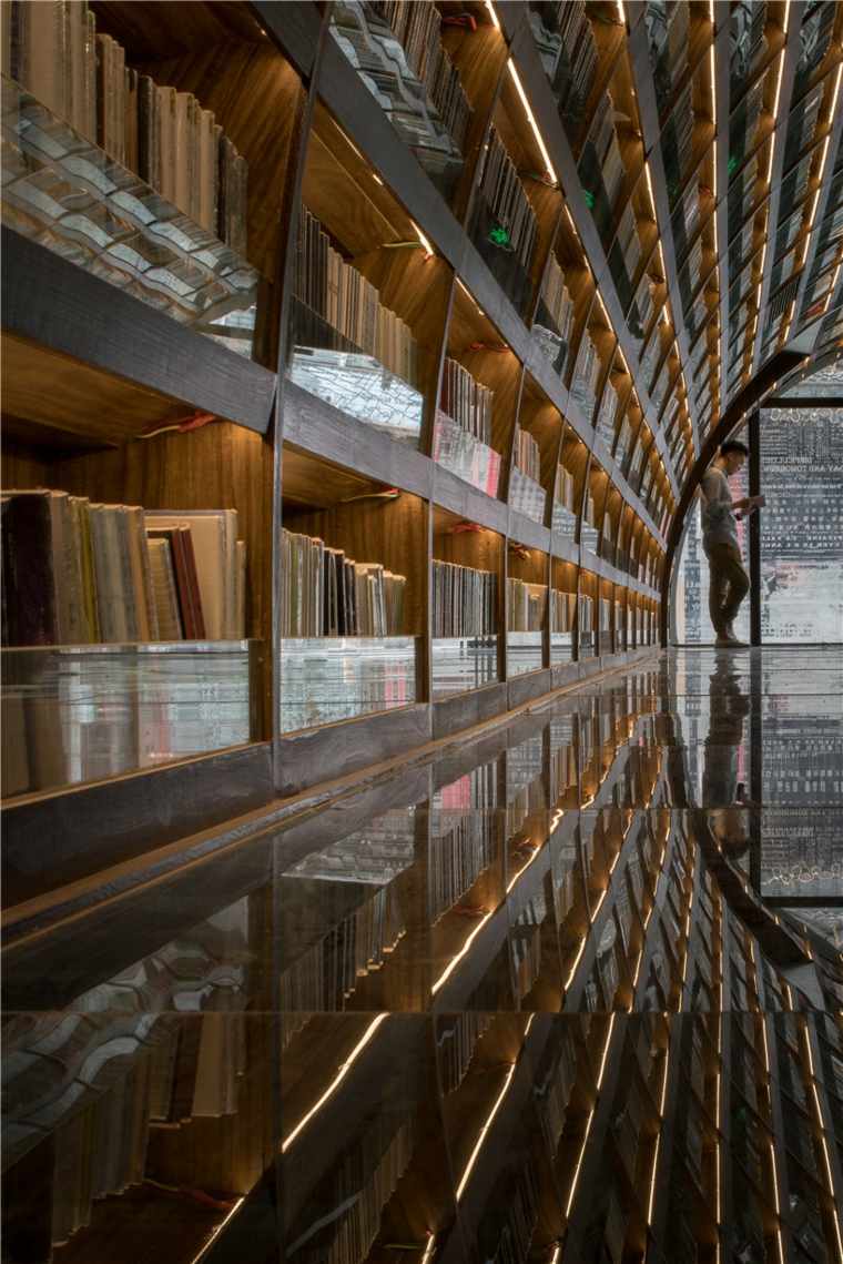 grande bibliothèque chine architecture contemporaine moderne design