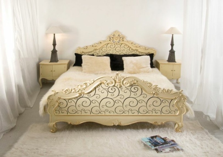 decor romantique chambre meuble baroque