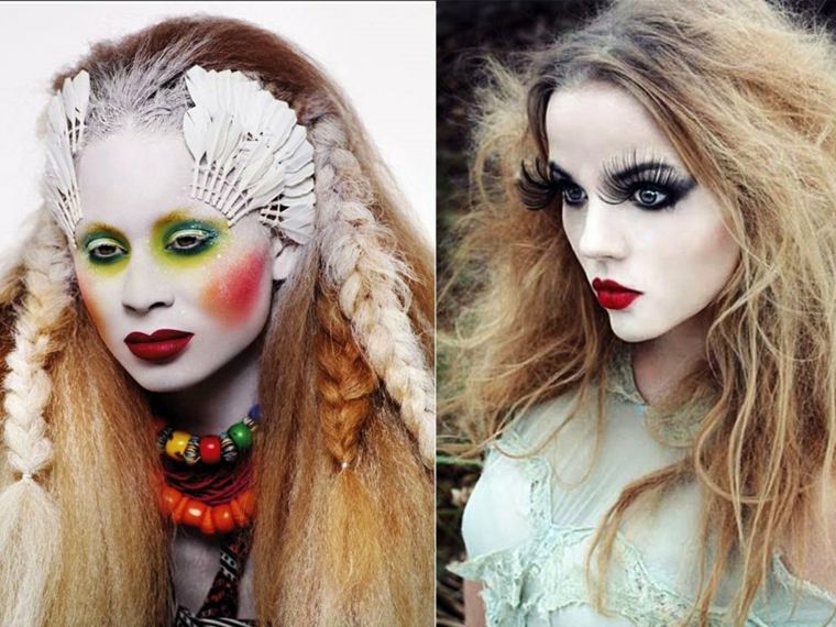maquillage halloween horreur sexy makeup