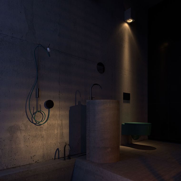 deco salle de bain design villa contemporaine