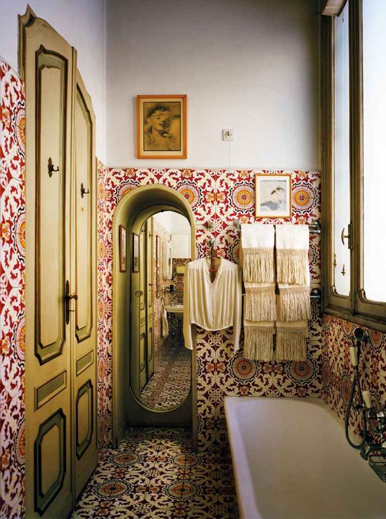 carrelage salle de bain italienne revetements design