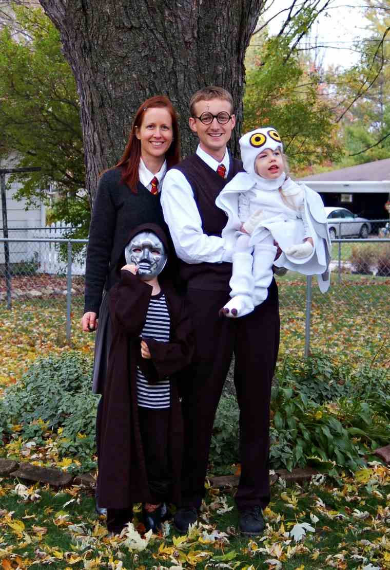 déguisement famille halloween harry potter idée original