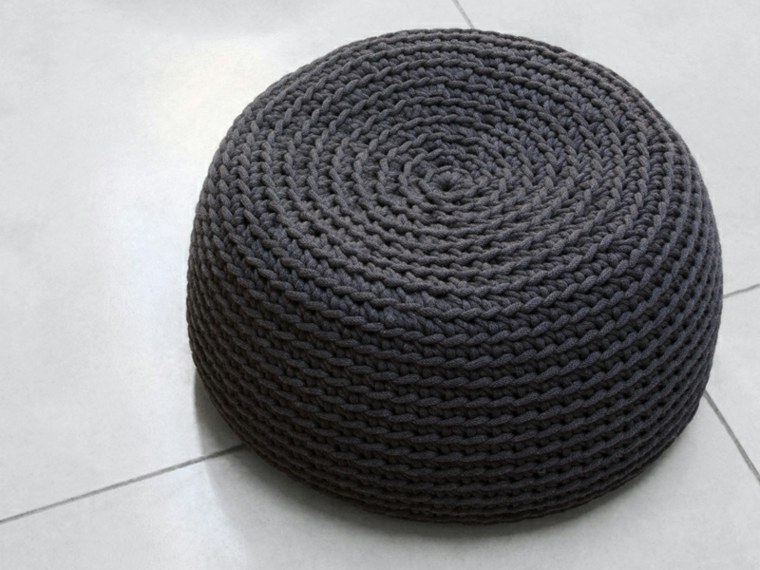 tabouret tapissé laine design paola lenti