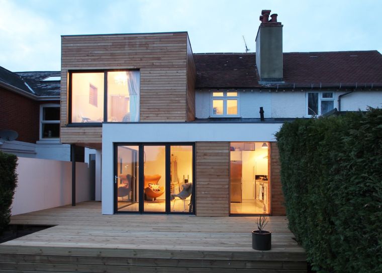 amenager une veranda extension de maison moderne design 