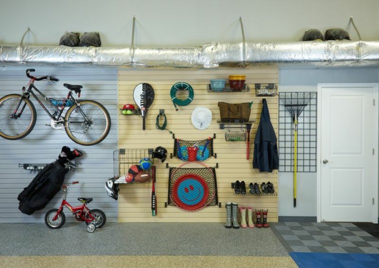 idees amenager mon garage rangements muraux pratiques
